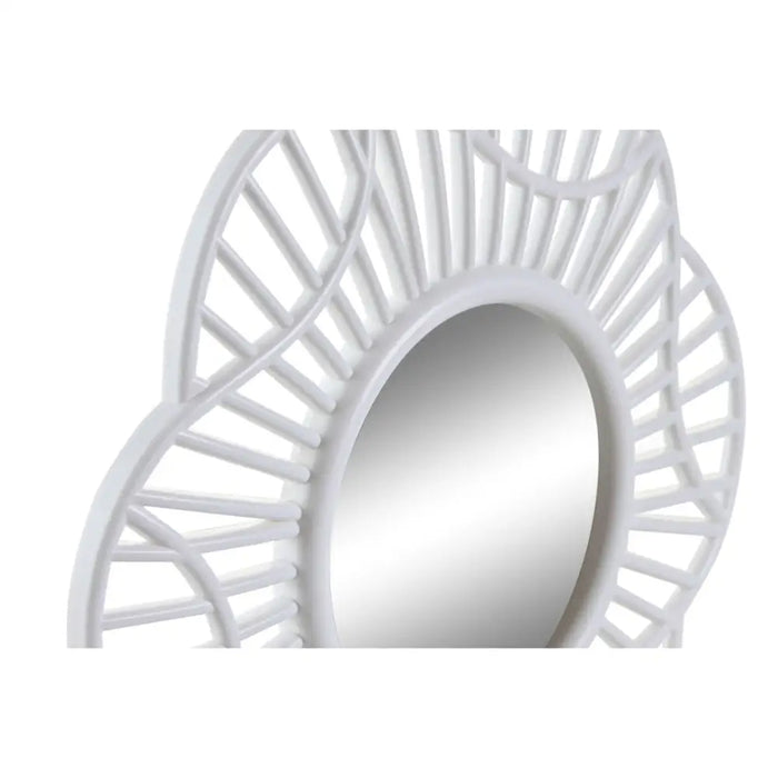 Mirror Set DKD Home Decor Crystal Golden White polypropylene (25 x 2 x 25 cm) (2 Units) - Декорация и Осветление<<<Дом