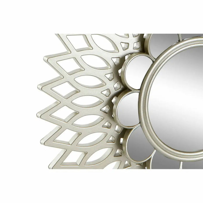 Mirror Set DKD Home Decor Wall polypropylene Golden Mirror (2 pcs) (35 x 3.5 x 35 cm) - Декорация и Осветление<<<Дом