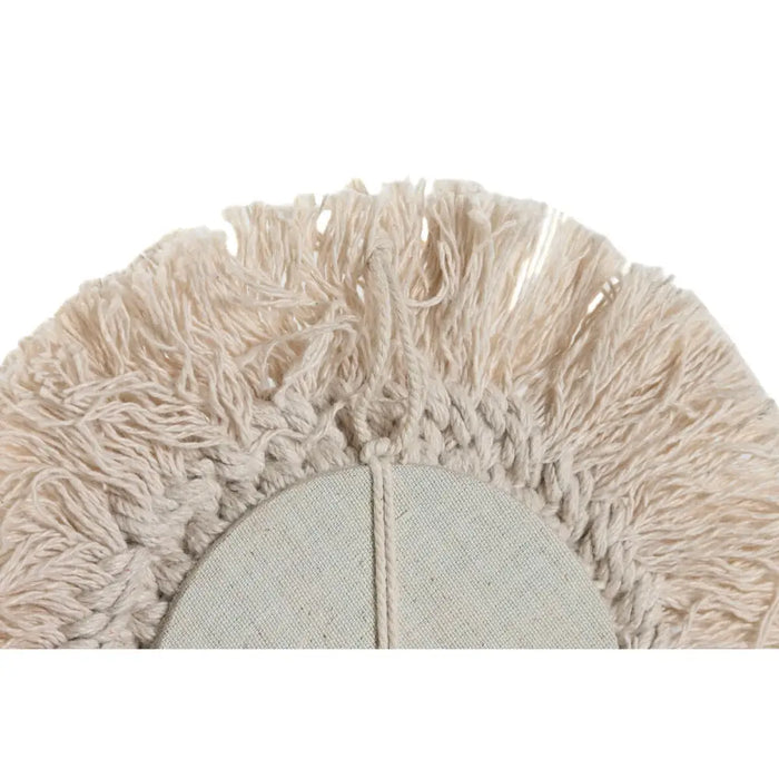 Mirror Set Home ESPRIT White Boho 20 x 1 x 20 cm (3 Pieces) - Декорация и Осветление<<<Дом