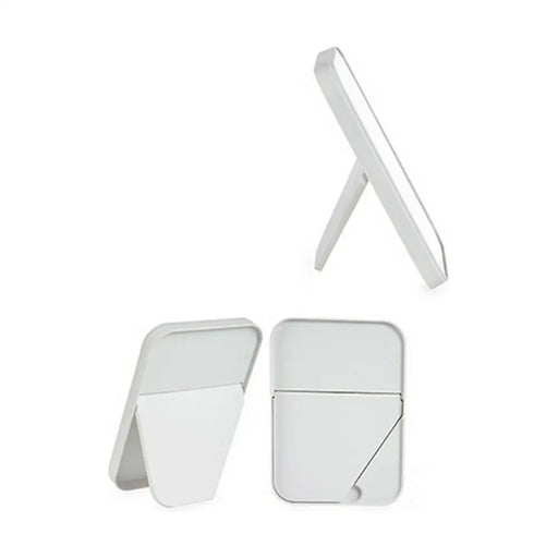 Mirror with Mounting Bracket Berilo White Black polypropylene 1,7 x 20 x 14 cm 14 x 20 x 1,7 cm (12 Units) - Баня<<<Дом