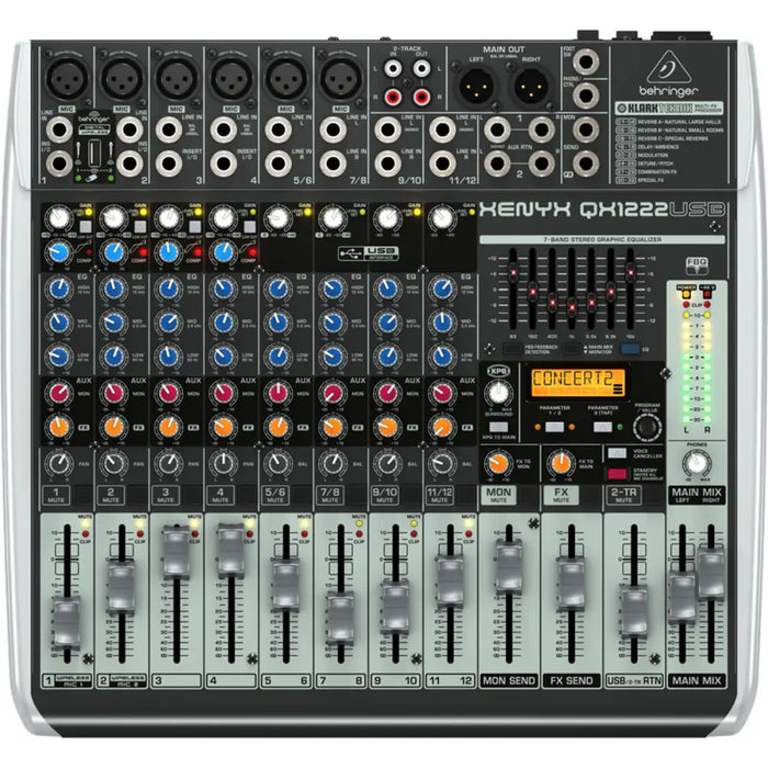 Mixer Behringer QX1222USB 16 - Видео и Домашно Кино<<<Електроника Звук<<<Компютри| Електроника<<<BigBuy&&&Mixing