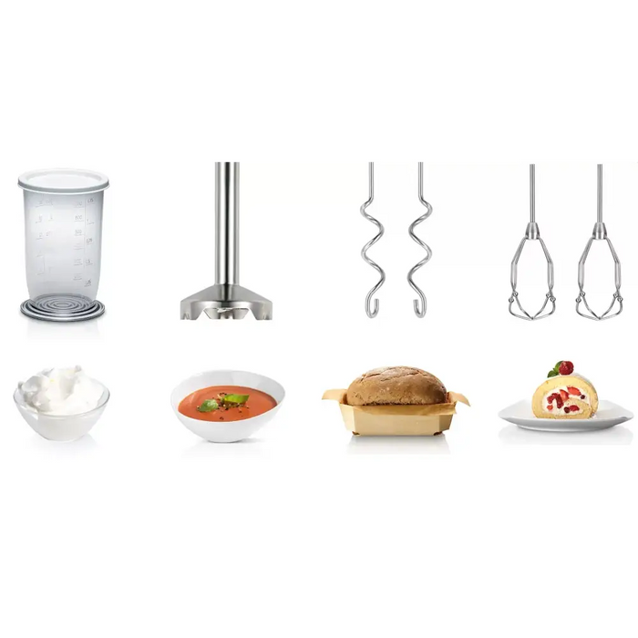 MIXER BOSCH MFQ4080 500 W WHITE - Миксери<<<Домакински електроуреди<<<Кухня<<<Praktiker&&&Миксери<<<Домакински