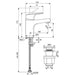 MIXER IDEALSTANDARD CERABASE BD077AA - Смесители<<<Смесители и душове<<<Баня<<<Praktiker&&&Единични