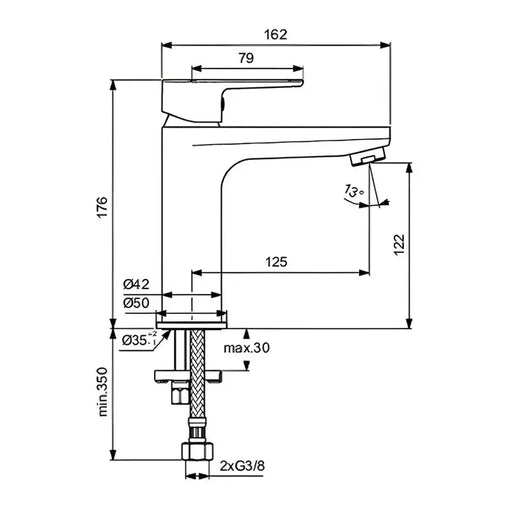 MIXER IDEALSTANDARD CERAFINE O - Смесители<<<Смесители и душове<<<Баня<<<Praktiker