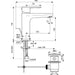 MIXER IDEALSTANDARD CERAFINE - Смесители<<<Смесители и душове<<<Баня<<<Praktiker&&&Единични смесители<<<Смесители и