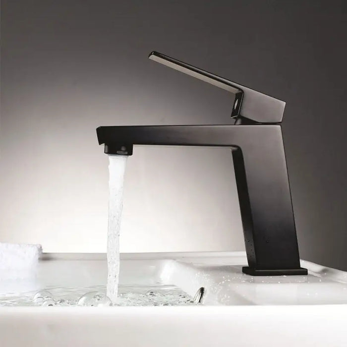 MIXER INTER CERAMIC ELINOR BLACK MAT - Смесители<<<Смесители и душове<<<Баня<<<Praktiker&&&Единични