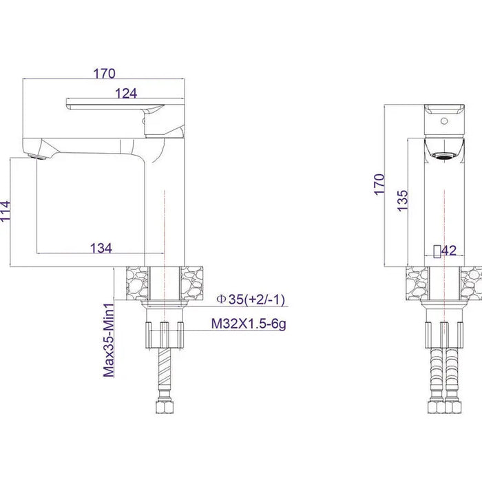MIXER INTER CERAMIC MARSEILLE - Смесители<<<Смесители и душове<<<Баня<<<Praktiker&&&Смесители за