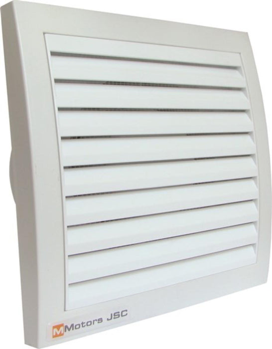 BATHROOM FAN 100MM SQUARE WITH VALVE