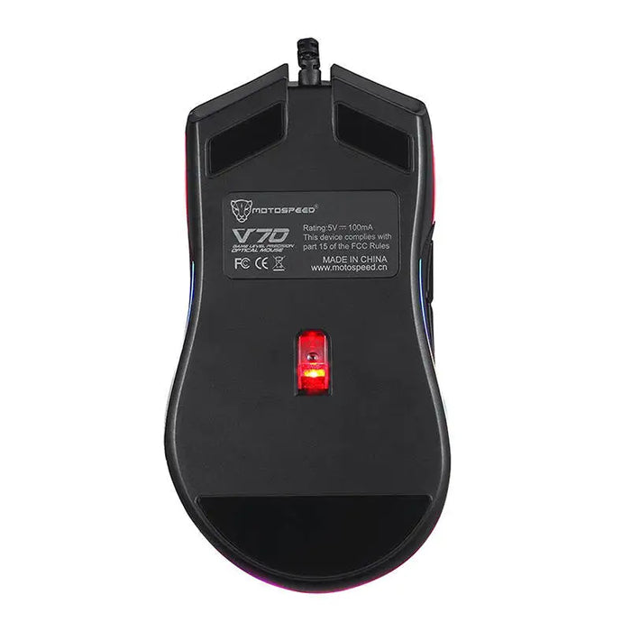 MMotospeed V70 Wired Gaming Mouse Black - Wired<<<Mice<<<Gaming<<<InnproXML