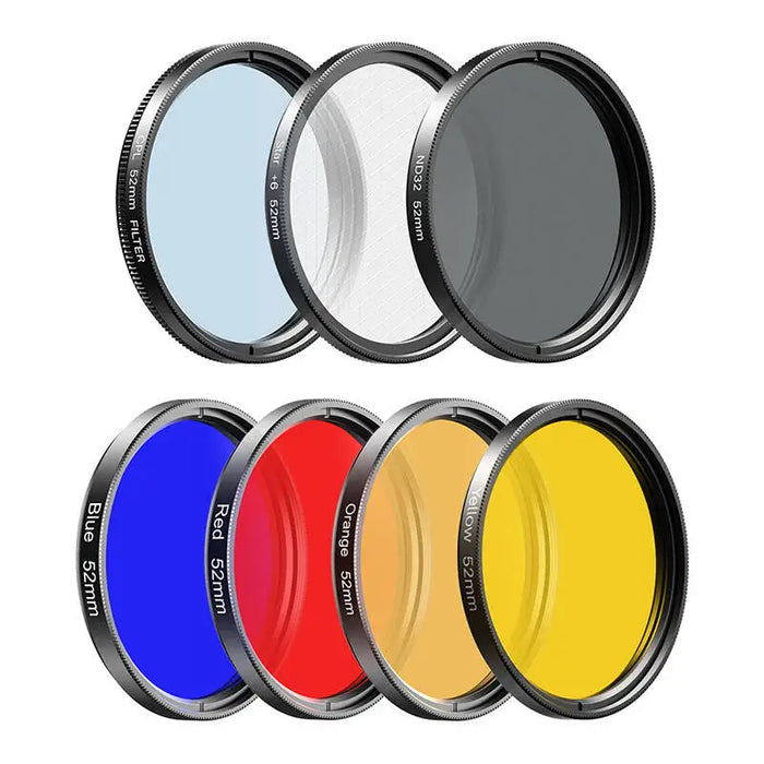 Mobile filter lens kit APEXEL APL-52UV-7F 52mm 7in1 - Phone lenses<<<Accessories<<<Photo and cameras<<<InnproXML