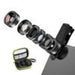 Mobile lens kit APEXEL APL-DG6V2 6 in 1 universal (black) - Phone lenses<<<Accessories<<<Photo and cameras<<<InnproXML
