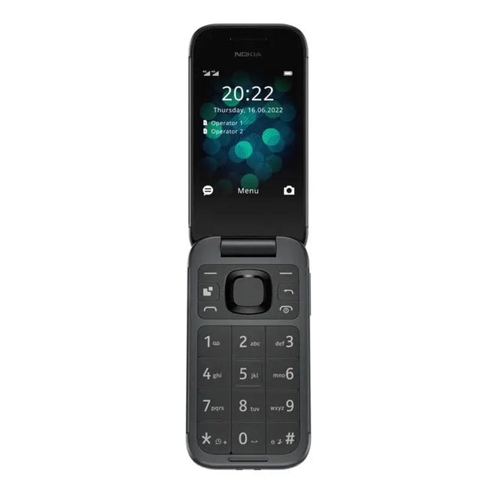MOBILE PHONE GSM NOKIA 2660 FLIP 4G DS BLACK 2.80 ’ REAR CAMERA 0.30 MPx - Мобилни телефони<<<Инструменти и