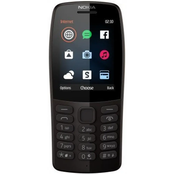 Mobile phone Nokia 210 Dual Sim Black - Мобилни телефони<<<Телефони и таблети<<<TechMart