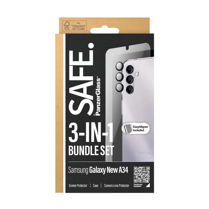 Mobile Screen Protector Panzer Glass BSAFE95690 Samsung Galaxy A35 - Електроника Телефони и таблети<<<Компютри|