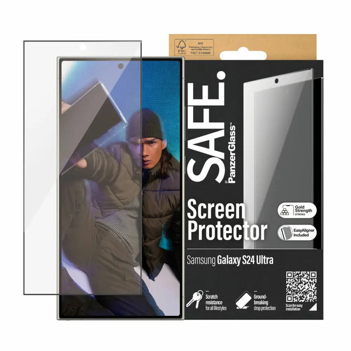 Mobile Screen Protector Panzer Glass SAFE95668 Samsung Galaxy S24 Ultra - Електроника Телефони и таблети<<<Компютри|