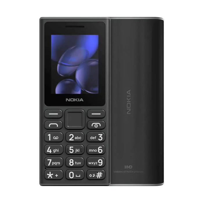 Mobile telephone for older adults Nokia 105 (2024) Black 4 MB Single Core™ 1,8’’ - Електроника Телефони и