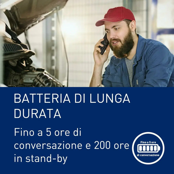 Mobile telephone for older adults Panasonic KX-TF400EXB - Електроника Телефони и таблети<<<Компютри|