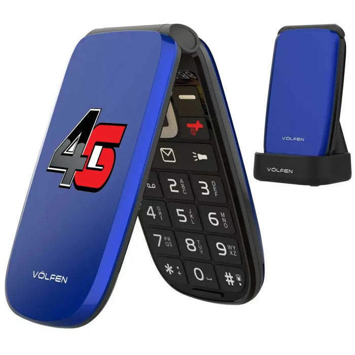 Mobile telephone for older adults Volfen ASTRO FLIP 48 MB 2,8’’ Blue 4G - Електроника Телефони и таблети<<<Компютри|
