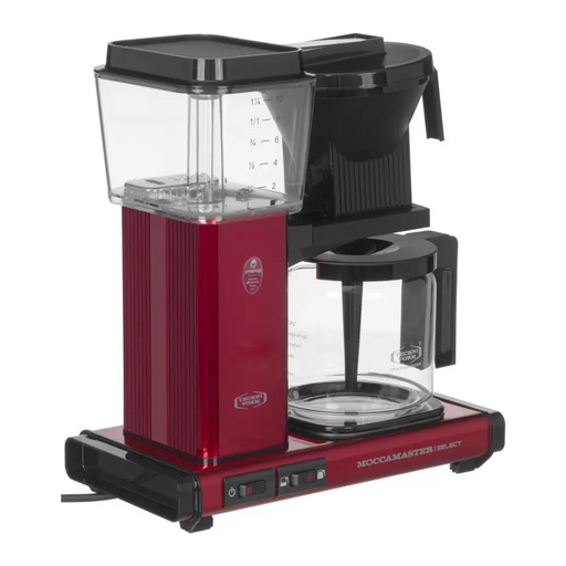 MOCCAMASTER KBG SELECT METALLIC RED DRIP COFFEE MAKER - Coffee machinesAGD-EXP<<<Home Appliance - ProductsAGD<<<ActionPL