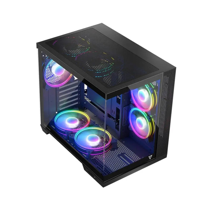 MODECOM Volcano Panorama APEX ARGB 7F MIDI - Computer casesOBU-OBU<<<CasesOBU<<<ActionPL