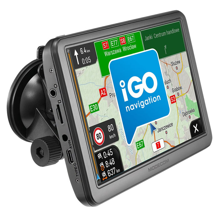 MODECOM FreeWAY CX 7.4 CAR NAVIGATION + iGO Navigation Truck (1 year update)