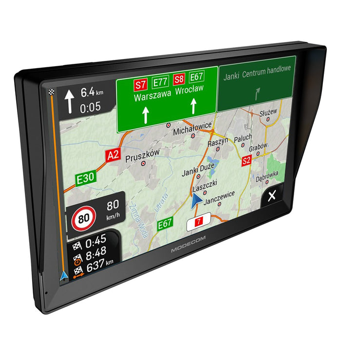 MODECOM FreeWAY CX 9.3 PLUS CAR NAVIGATION + iGO Navigation Truck (1 year update)