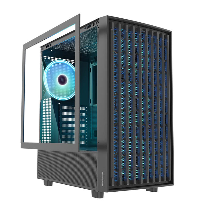 MODECOM  BREEZE ARGB Flow MIDI USB 3.0 X 2 CYPE-C computer case