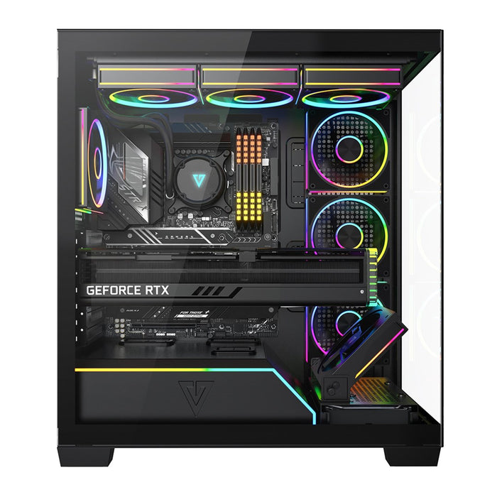 MODECOM VOLCANO STELLAR PLUS ARGB MIDI 8F BLACK