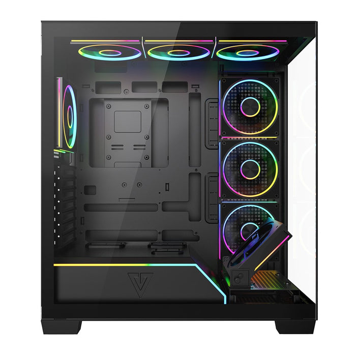 MODECOM VOLCANO STELLAR PLUS ARGB MIDI 8F BLACK
