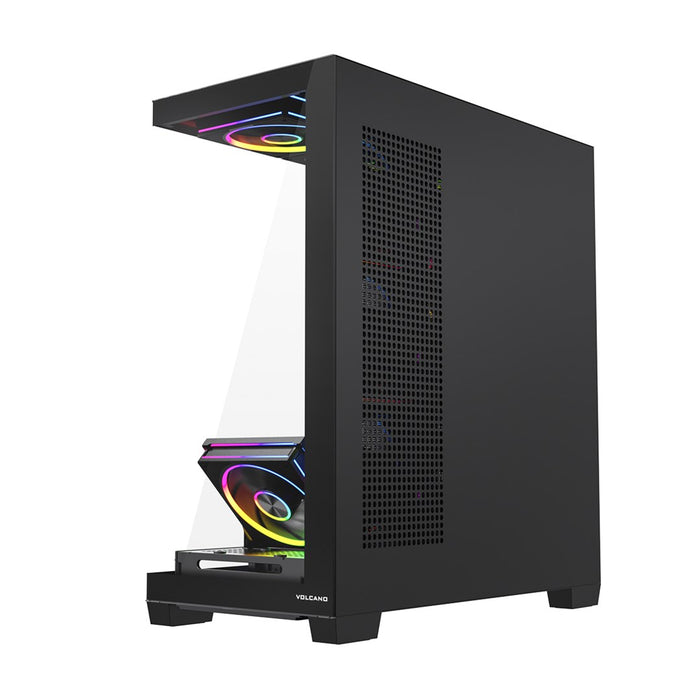 MODECOM VOLCANO STELLAR PLUS ARGB MIDI 8F BLACK