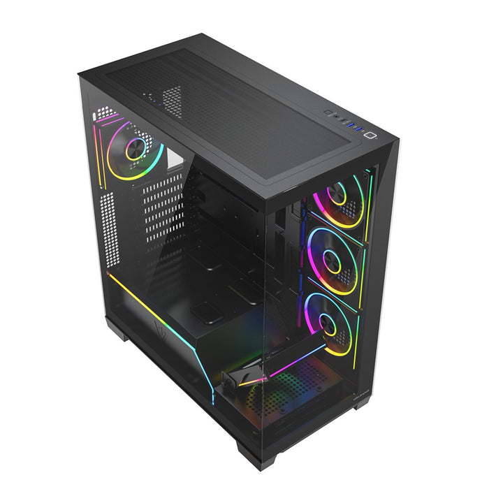 MODECOM VOLCANO STELLAR PLUS ARGB MIDI 5F BLACK