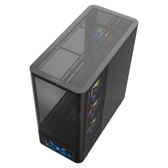 MODECOM Volcano Volcano AQ500 ARGB Midi Black