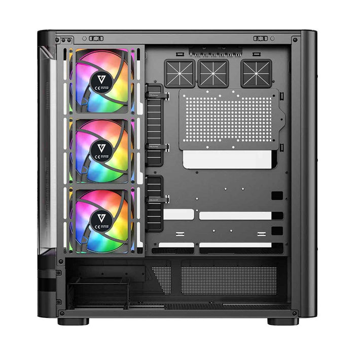 MODECOM Volcano Volcano AQ200 ARGB Midi Black