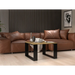 MODERN MINI table 67x67x40 cm Artisan Oak/Black - Wooden benches and tablesLIS-DRE<<<Benches and tablesLIS<<<ActionPL