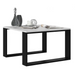 MODERN MINI table 67x67x40 cm White/Black - Wooden benches and tablesLIS-DRE<<<Benches and tablesLIS<<<ActionPL