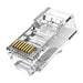 Modular Plug RJ45 Cat.5E UTP Connector Vention IDBR0-50 Transparent 50pcs - Other<<<IT