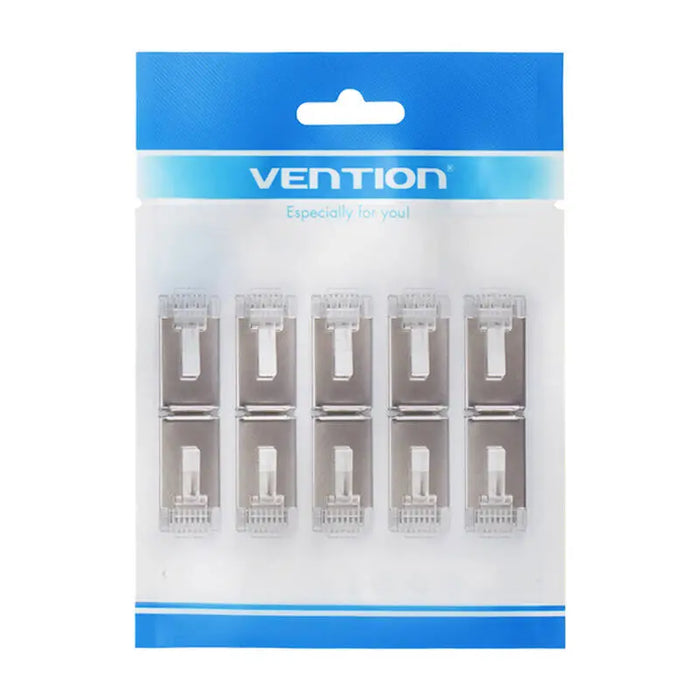 Modular RJ45 CAT.5E FTP Connector Vention IDAR0-10 Transparent 10 pcs. - Other<<<IT Accessories<<<InnproXML