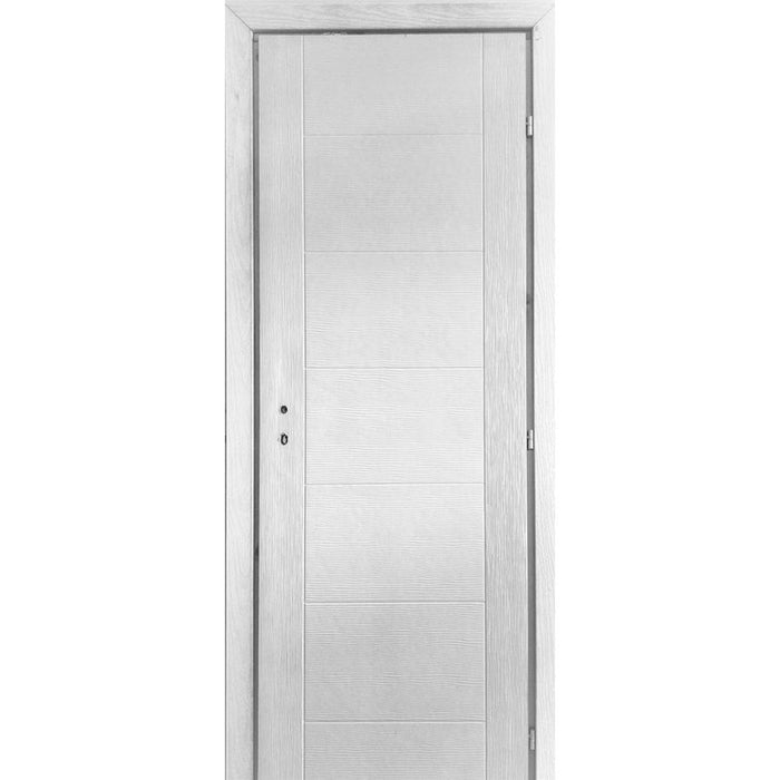 PRIMERED DOOR WITH CASE MODULATO TROYA 70X200X7 CM. RIGHT