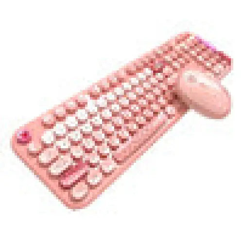 MOFII Lovely 2.4G Wireless Keyboard + Mouse Set (Pink) - Mice keyboards<<<IT Accessories<<<InnproXML