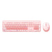 MOFII Sweet New 2.4G Wireless Keyboard + Mouse Set (Pink) - Mice keyboards<<<IT Accessories<<<InnproXML