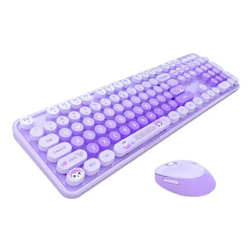 MOFII Sweet New 2.4G Wireless Keyboard + Mouse Set (Purple) - Mice keyboards<<<IT Accessories<<<InnproXML
