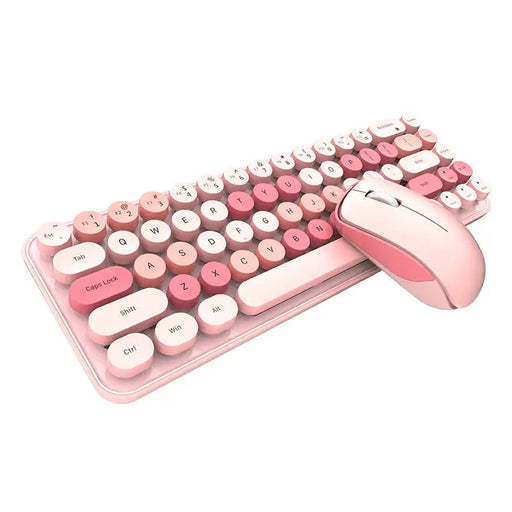 MOFII Wireless Keyboard + Mouse iBean Pro New 2.4G (Pink) - Mice keyboards<<<IT Accessories<<<InnproXML
