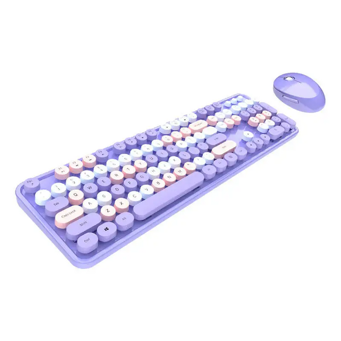 MOFII Wireless Keyboard + Mouse Sweet Purple - Mice keyboards<<<IT Accessories<<<InnproXML