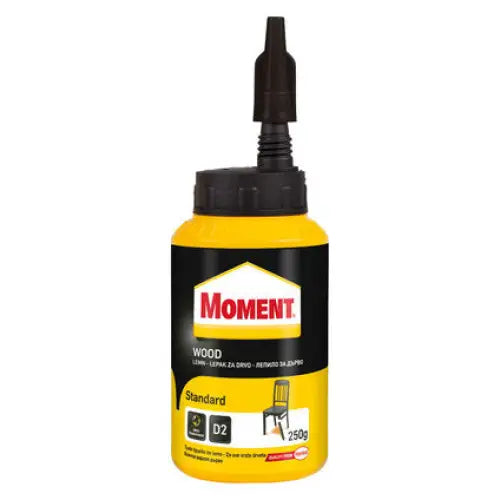 MOMENT WOOD GLUE Moment Wood Standard - Лепила<<<Лепила и ленти<<<Бои и лакове<<<Praktiker&&&Лепила<<<Лепила и