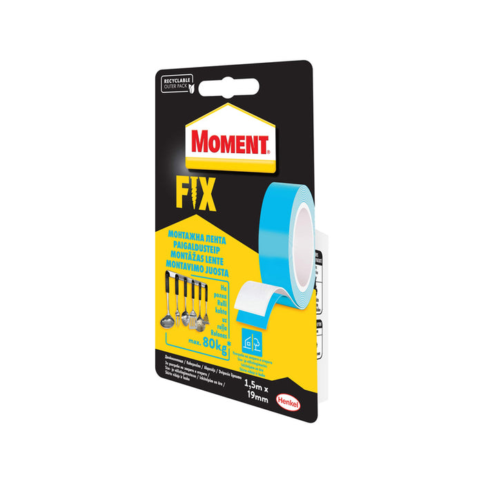 DOUBLE ADHESIVE MOUNTING TAPE 80 KG MOMENT Moment Fix