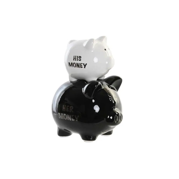 Money box DKD Home Decor Dolomite Children’s Modern Pig 15 x 13 x 21 cm - Декорация и Осветление<<<Дом