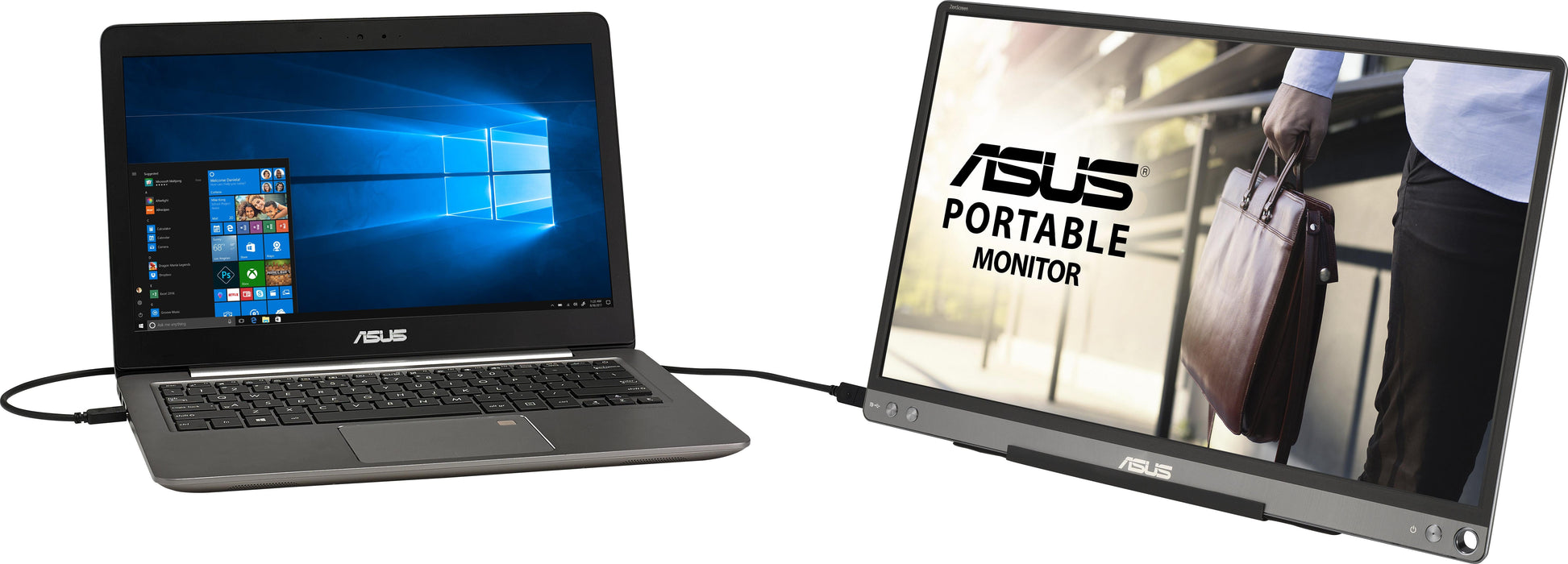 Monitor ASUS ZenScreen MB16ACE 15.6’’ FHD (1920x1080) - Монитори и публични дисплеи<<<Монитори и