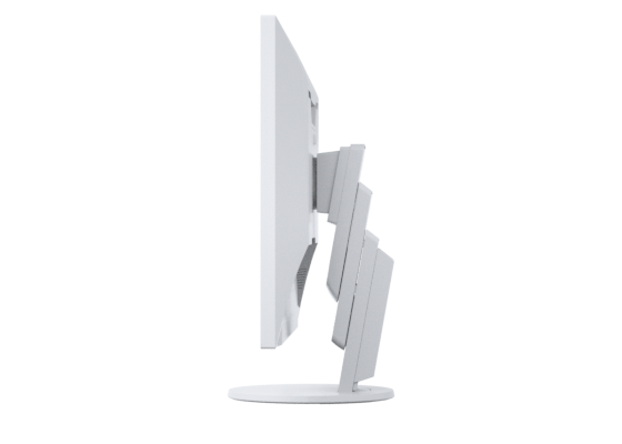 Monitor EIZO FlexScan EcoView Ultra-Slim EV2456-BK IPS 24.1 inch Wide WUXGA D-Sub DVI-D HDMI DisplayPort White