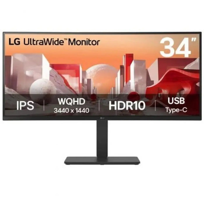 Monitor LG 34BA75QE-B Wide Quad HD 34’’ - Електроника Периферни и резервни части<<<Компютри|
