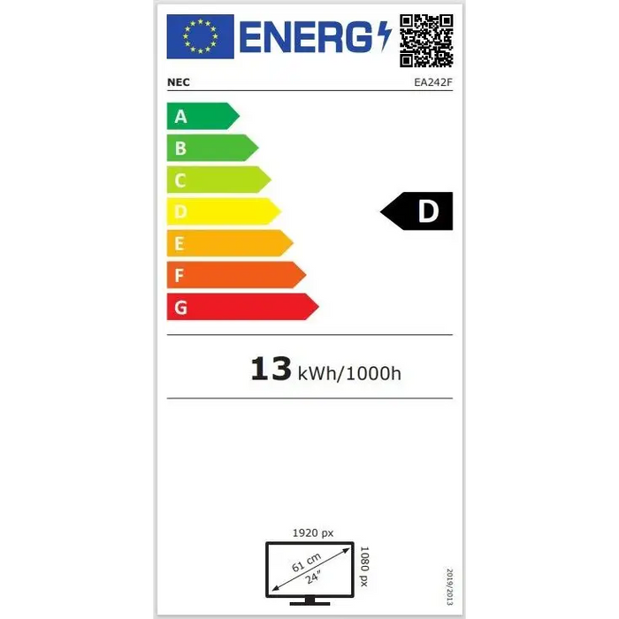 Monitor NEC 60005032 Full HD 23,8’’ 60 Hz - Монитори и публични дисплеи<<<Монитори и
